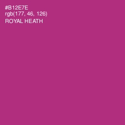 #B12E7E - Royal Heath Color Image